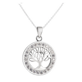 Crystal Tree of Life Pendant